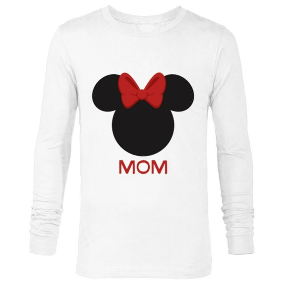 Disney Minnie Mouse Mom Family - Long Sleeve T-Shirt for Men – Customized-White