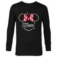 thumbnail image 1 of Disney Minnie Mouse Mom Head Icon Magic Mother’s Day - Long Sleeve T-Shirt for Men - Customized-Black, 1 of 5