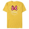 thumbnail image 1 of Disney Minnie Mouse Mom Head Icon Magic Mother’s Day - Short Sleeve Blended T-Shirt for Adults - Customized-Yellow, 1 of 5