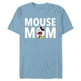 thumbnail image 1 of Disney Minnie Mouse Mom - Short Sleeve Blended T-Shirt for Adults - Customized-Ocean Blue, 1 of 5