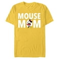 thumbnail image 1 of Disney Minnie Mouse Mom - Short Sleeve Blended T-Shirt for Adults - Customized-Yellow, 1 of 5