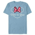 thumbnail image 1 of Disney Minnie Mouse Mom-in-Law Head Icon Magic Mother’s Day - Short Sleeve Blended T-Shirt for Adults - Customized-Ocean Blue, 1 of 5