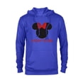 thumbnail image 1 of Disney Minnie Mouse Mom-to-Be Red Bow Family Mother’s Day - Pullover Hoodie for Adults - Customized-Navy, 1 of 5