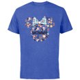 thumbnail image 1 of Disney Minnie Mouse Mommy Mom Icon Flowers Mother’s Day - Short Sleeve Cotton T-Shirt for Adults - Customized-Royal Heather, 1 of 5