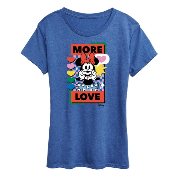 Disney - Minnie Mouse - More Love - Women's Short Sleeve Graphic T-Shirt