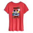 thumbnail image 1 of Disney - Minnie Mouse - More Love - Women's Short Sleeve Graphic T-Shirt, 1 of 5