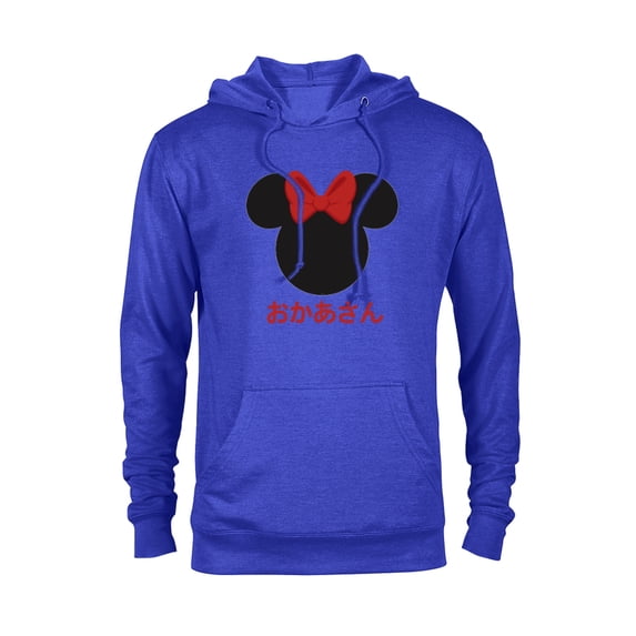 Disney Minnie Mouse Mother Japanese Red Bow Mother’s Day - Pullover Hoodie for Adults - Customized-Royal