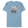 thumbnail image 1 of Disney Minnie Mouse Mother-in-Law Icon Flowers Mother’s Day - Short Sleeve Blended T-Shirt for Adults - Customized-Ocean Blue, 1 of 5
