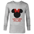 thumbnail image 1 of Disney Minnie Mouse Mother-in-Law Red Bow Mother’s Day - Long Sleeve T-Shirt for Men - Customized-Athletic Heather, 1 of 5