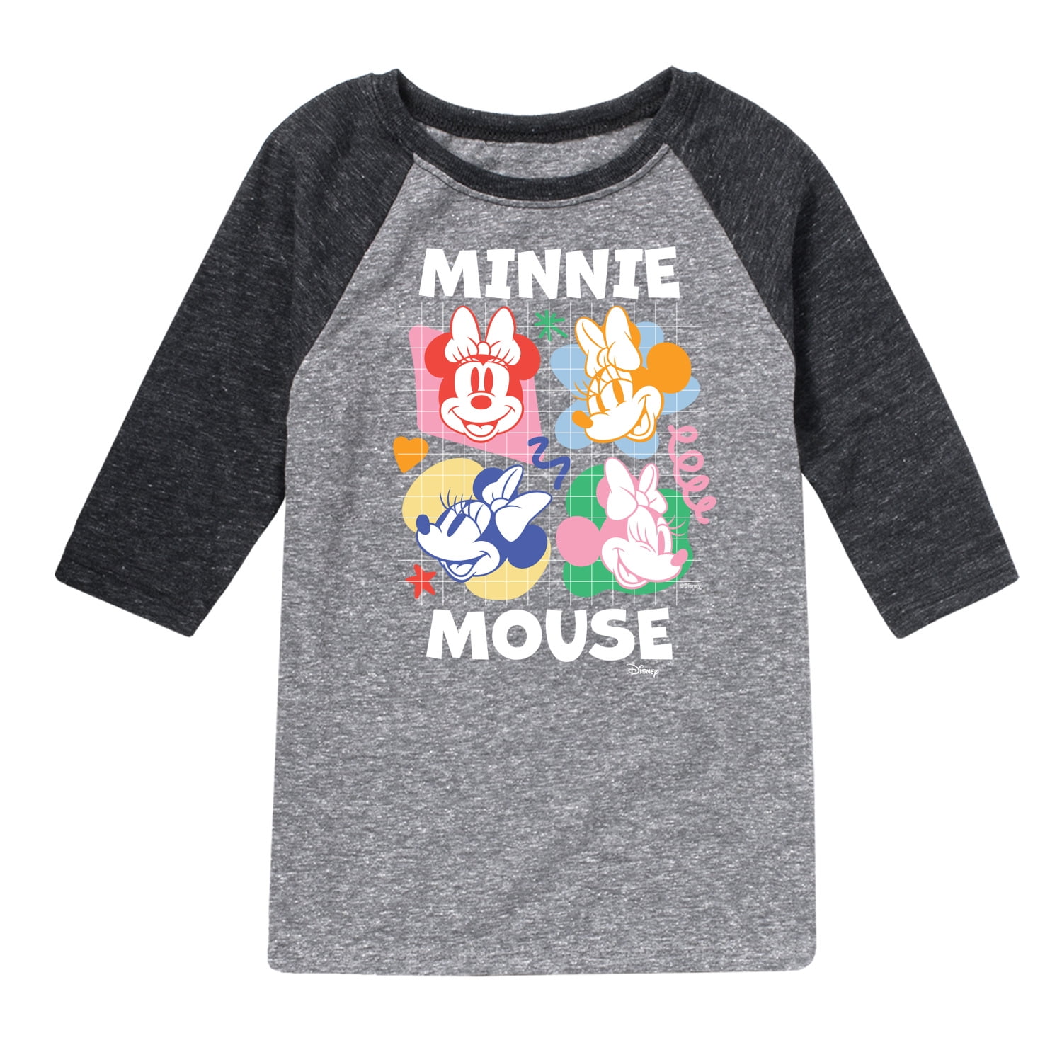 Black Disney Minnie Mouse Graphic T-shirt main image 1