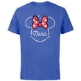 thumbnail image 1 of Disney Minnie Mouse Nana Grandma Icon Magic Mother’s Day - Short Sleeve Cotton T-Shirt for Adults - Customized-Royal Heather, 1 of 5