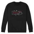 thumbnail image 1 of Disney - Minnie Mouse - Neon Minnie Sign - Men's Crew Neck Fleece Pullover, 1 of 5