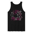 thumbnail image 1 of Disney - Minnie Mouse - Neon Rainbows & Stars - Men's Jersey Tank Top, 1 of 5