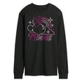 thumbnail image 1 of Disney - Minnie Mouse - Neon Rainbows & Stars - Men's Long Sleeve T-Shirt, 1 of 5