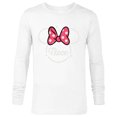 thumbnail image 1 of Disney Minnie Mouse Niece Head Icon Magic Family Trip- Long Sleeve T-Shirt for Men - Customized-White, 1 of 5