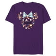 thumbnail image 1 of Disney Minnie Mouse Niece Icon Flowers Family Trip- Short Sleeve Blended T-Shirt for Adults - Customized-Purple, 1 of 5