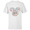 thumbnail image 1 of Disney Minnie Mouse Niece Icon Flowers Family Trip- Short Sleeve T-Shirt for Kids - Customized-White, 1 of 5