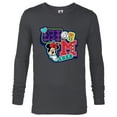 thumbnail image 1 of Disney Minnie Mouse No. 1 Varsity - Long Sleeve T-Shirt for Men - Customized-Charcoal Heather, 1 of 5