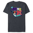 thumbnail image 1 of Disney Minnie Mouse No. 1 Varsity - Short Sleeve Blended T-Shirt for Adults - Customized-Navy Heather, 1 of 5