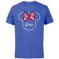thumbnail image 1 of Disney Minnie Mouse Oma Grandma Head Icon Magic Mother’s Day - Short Sleeve Cotton T-Shirt for Adults - Customized-Royal Heather, 1 of 5
