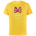 thumbnail image 1 of Disney Minnie Mouse Oma Grandma Head Icon Magic Mother’s Day - Short Sleeve Cotton T-Shirt for Adults - Customized-Yellow, 1 of 5