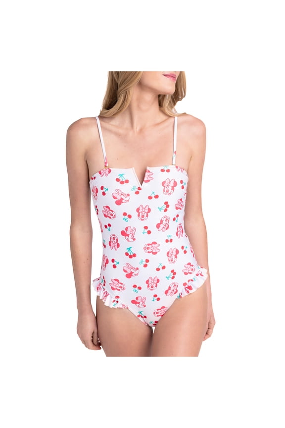 Minnie Mouse One Piece Bathing Suit UPF 50+ Adult