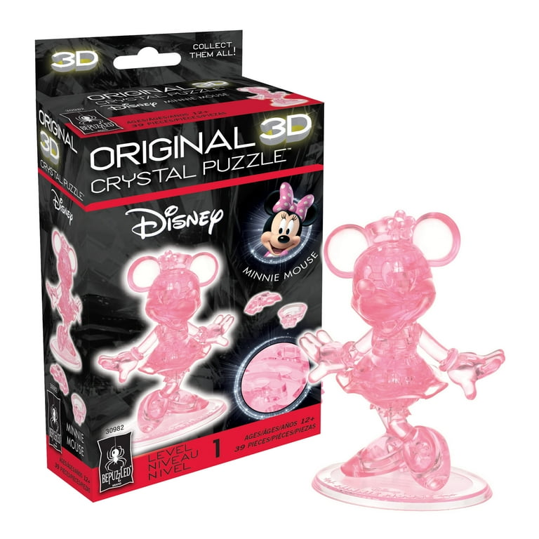 ジグソーパズル Disney 100 Crystal Puzzle Mickey&Minnie 3D Crystal Puzzle - Disney 100 Platinum Edition - Mickey