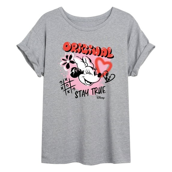 Disney - Minnie Mouse - Original Stay True - Women's Oversized T-Shirt