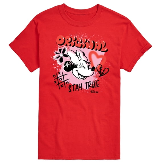Disney - Minnie Mouse - Original Stay True - Men's Short Sleeve Graphic T-Shirt