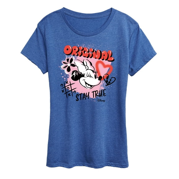 Disney - Minnie Mouse - Original Stay True - Women's Short Sleeve Graphic T-Shirt