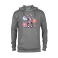 thumbnail image 1 of Disney Minnie Mouse Pastel Flowers New Year New Me - Pullover Hoodie for Adults - Customized-Athletic Heather, 1 of 5