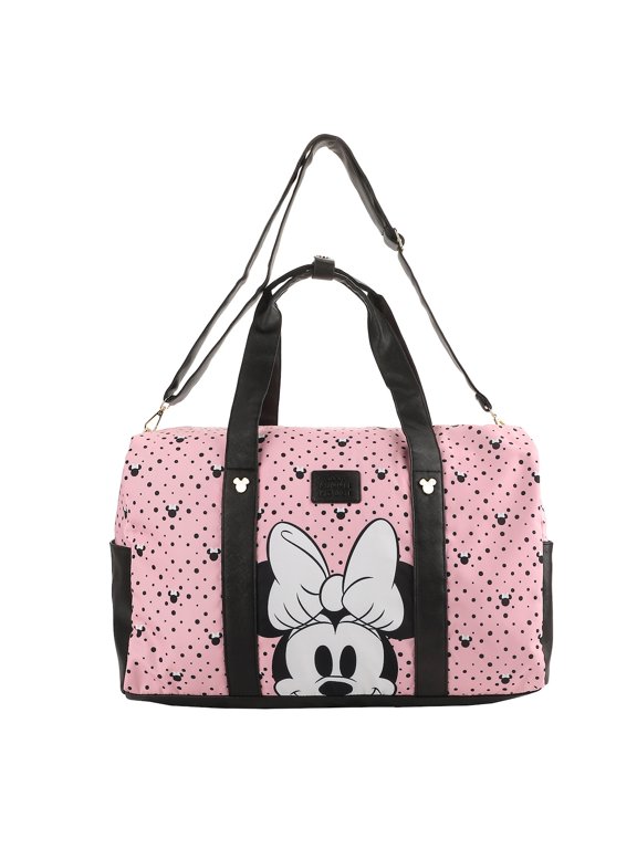 Disney Minnie Mouse Peek-A-Boo Minnie Pink 20" Duffel Bag