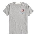 thumbnail image 1 of Disney - Minnie Mouse - Peek A Boo Pocket - Youth Short Sleeve Graphic T-Shirt, 1 of 5