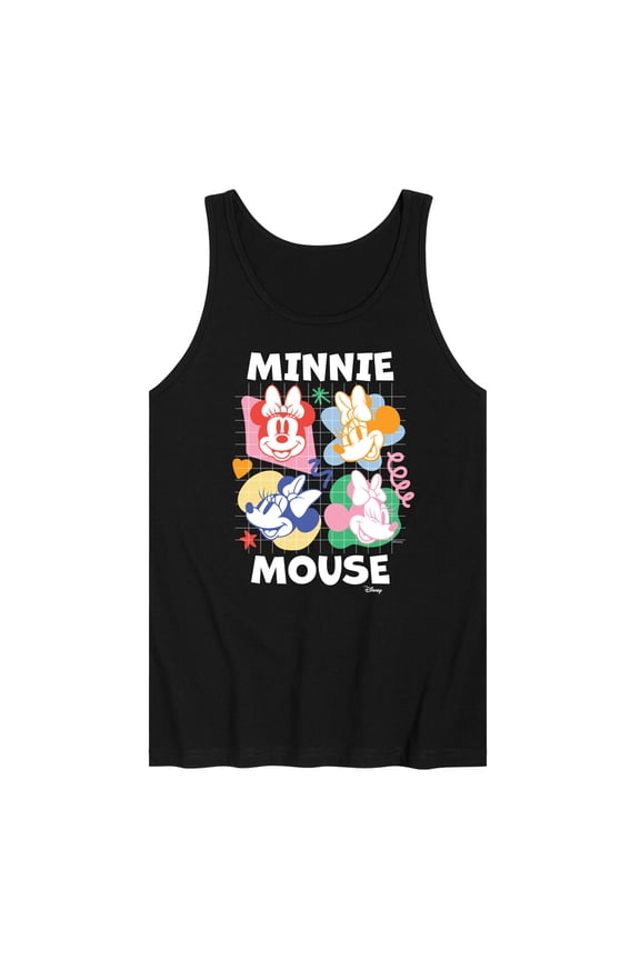 - Minnie Mouse - Photo Grid - Men's Jersey Tank Top