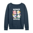 thumbnail image 1 of Disney - Minnie Mouse - Photo Grid - Women's Lightweight French Terry Long Sleeve Shirt, 1 of 4