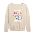 thumbnail image 1 of Disney - Minnie Mouse - Photo Grid - Women's Lightweight French Terry Long Sleeve Shirt, 1 of 4