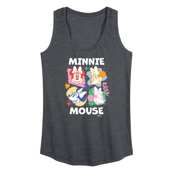 Disney - Minnie Mouse - Photo Grid - Women's Racerback Tank Top