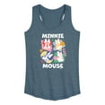 thumbnail image 1 of Disney - Minnie Mouse - Photo Grid - Women's Racerback Tank Top, 1 of 4