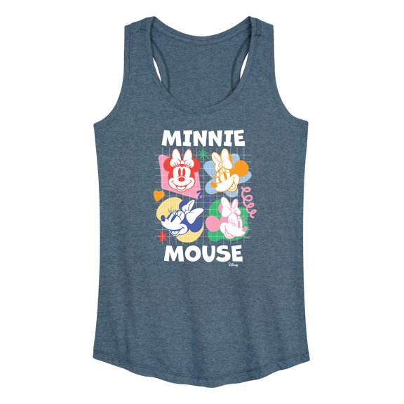 Disney - Minnie Mouse - Photo Grid - Women's Racerback Tank Top