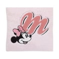 thumbnail image 1 of Disney Minnie Mouse Pink, Black, and White Plush Decor Sherpa Toddler Pillow, 1 Count, 1 of 4
