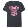 thumbnail image 1 of Disney Minnie Mouse Pink Easter - Short Sleeve Blended T-Shirt for Adults - Customized-Navy Heather, 1 of 5