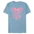 thumbnail image 1 of Disney Minnie Mouse Pink Easter - Short Sleeve Blended T-Shirt for Adults - Customized-Ocean Blue, 1 of 5