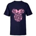thumbnail image 1 of Disney Minnie Mouse Pink Easter - Short Sleeve T-Shirt for Kids - Customized-Navy, 1 of 5