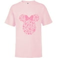 thumbnail image 1 of Disney Minnie Mouse Pink Easter - Short Sleeve T-Shirt for Kids - Customized-Soft Pink, 1 of 5