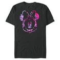 thumbnail image 1 of Disney Minnie Mouse Pink Tie Dye - Short Sleeve Blended T-Shirt for Adults - Customized-Dark Heather, 1 of 5