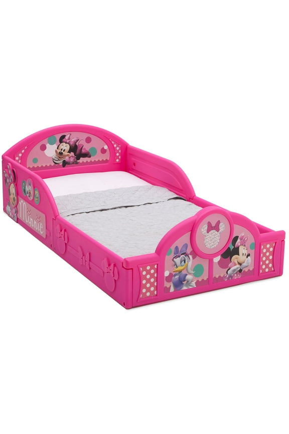 Disney Minnie Mouse Plastic Sleep and Play Toddler Bed by Delta Children