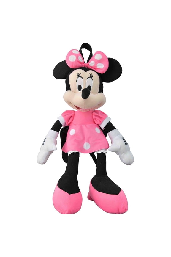 Minnie Mouse Plush Backpack 16"