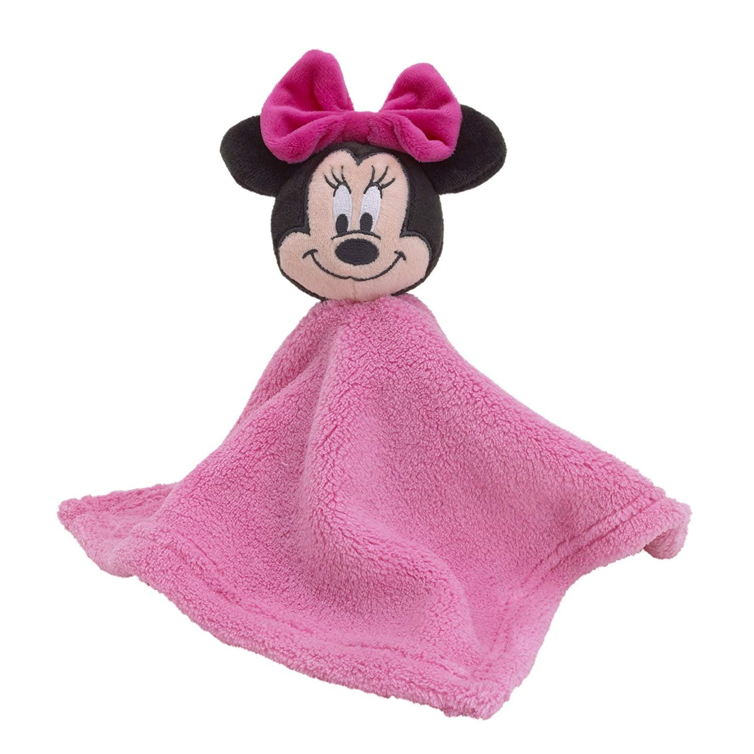 Disney Minnie Mouse Plush Security Blanket, Pink - Walmart.com