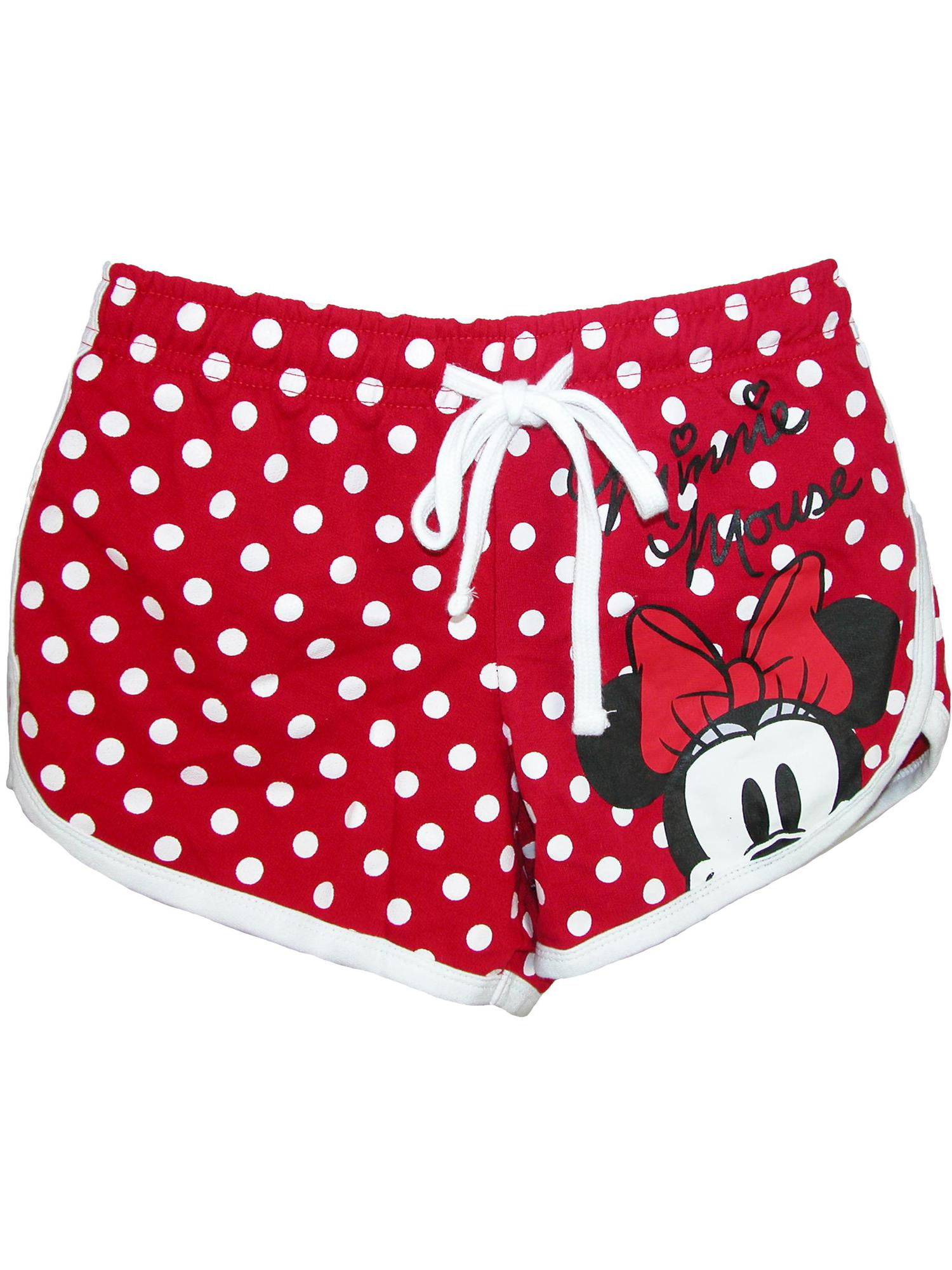 Minnie Mouse Polka Dot Red Leggings Women's Plus Size Pants Disney