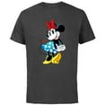 thumbnail image 1 of Disney Minnie Mouse Polka-Dot Skirt Cute Retro Vintage Pose - Short Sleeve Cotton T-Shirt for Adults - Customized-Charcoal, 1 of 5